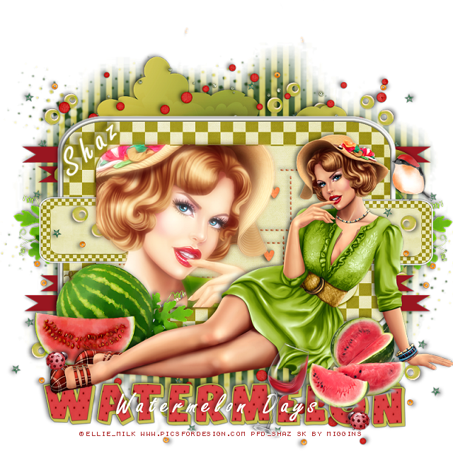 3Tz's DesignZ FTU Watermelon Days