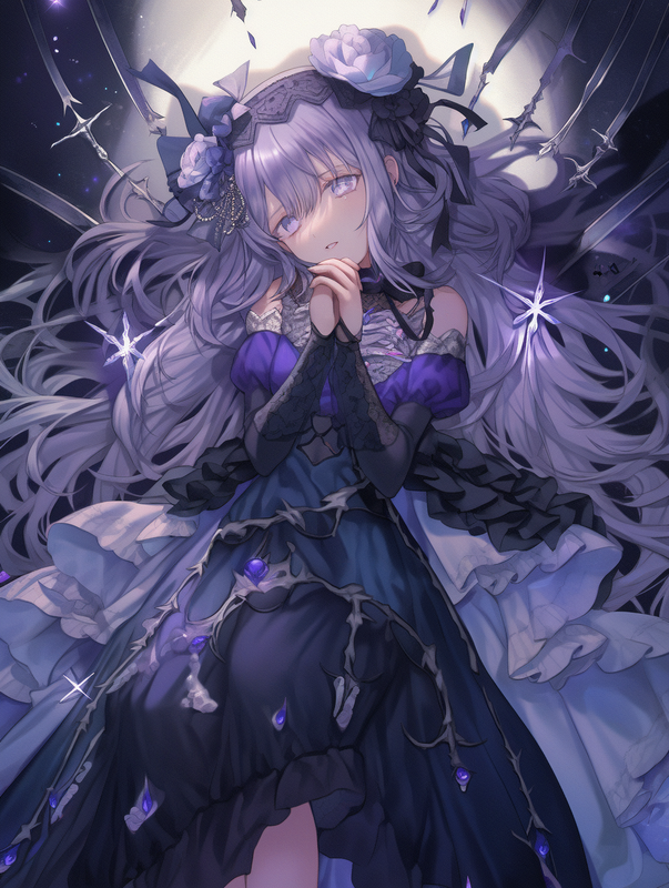 __Dead_Star_Gravekeeper_ultraviolet_color_anime_manga_girl_baby_376f480e-e131-4991-bb09-0ef8fbd1082c