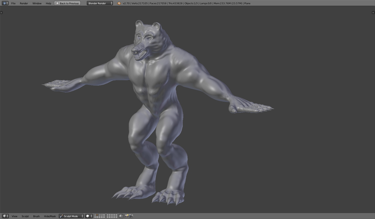 Оборотень медведь проба1.blend