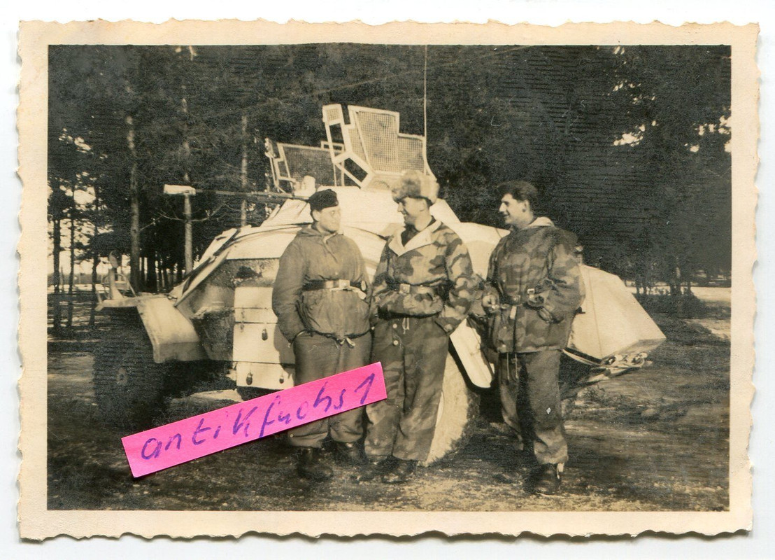 weißer Schützen-Panzer vom Pz.Rgt.3 mit 3 Front-