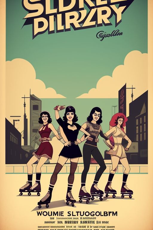 70s-roller-derby-illustration
