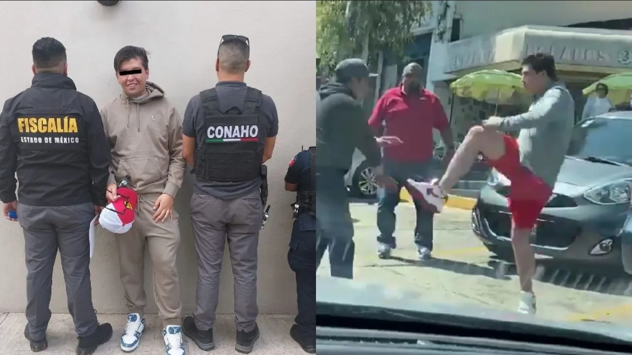 Revelan video inédito de Fofo Márquez tras ser detenido por agresión