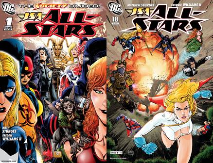 JSA All-Stars #1-18 (2009-2011) Complete