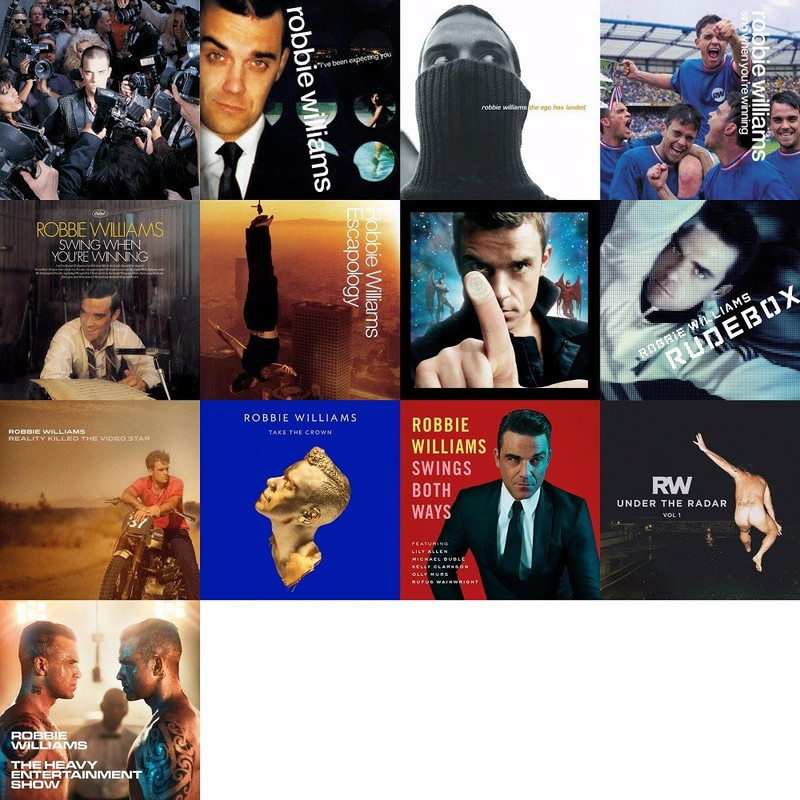 Portada - Robbie Williams: Discografia