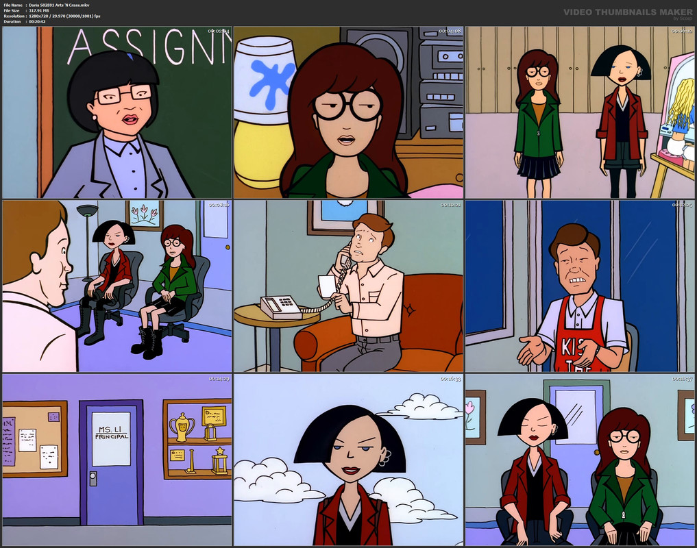 Daria S02E01 Arts 'N Crass.mkv