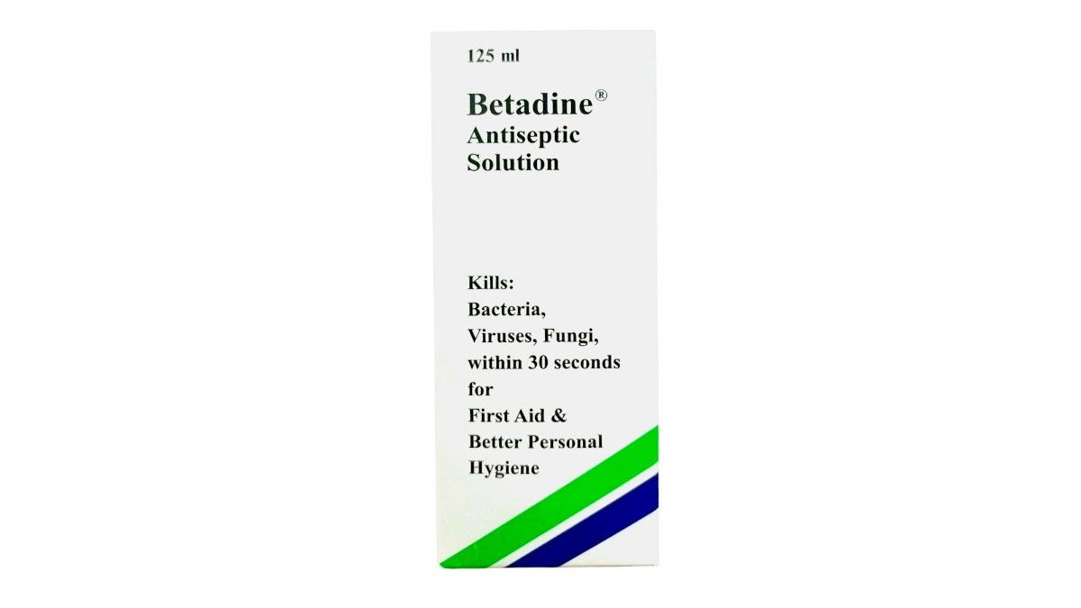 Betadine Antiseptic Sol * 125Ml