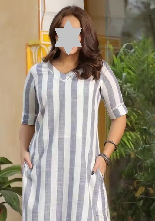 Women Pure Cotton Kurta Palazzo Set Color 1 (KS166)