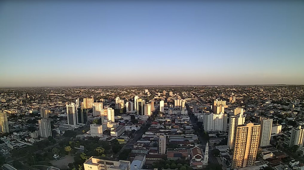 Campo Grande nesta manhã de quinta-feira