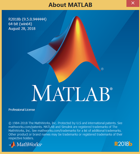 Mathworks Matlab R2018b v.9.5.0 (MacOSX)