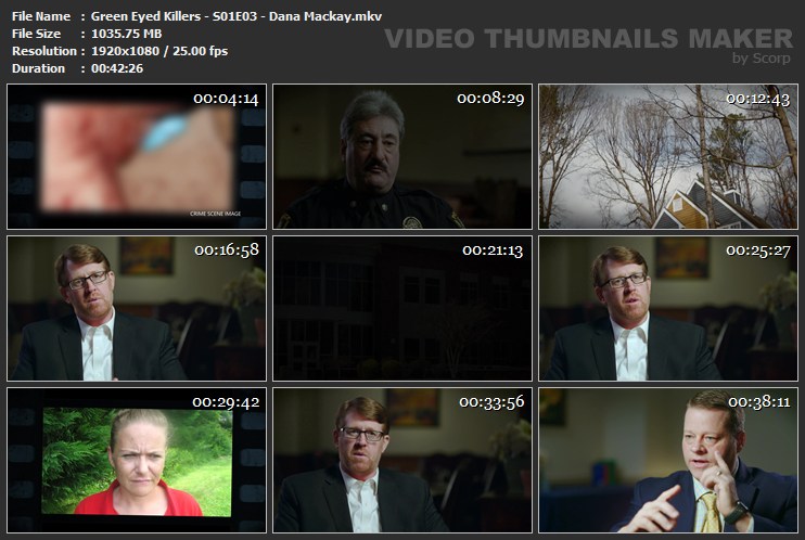 Green Eyed Killers - S01E03 - Dana Mackay.mkv