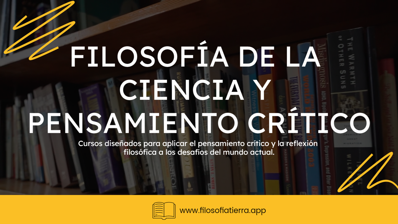 Imagen de portada del curso Filosofía de la Ciencia y Pensamiento Crítico