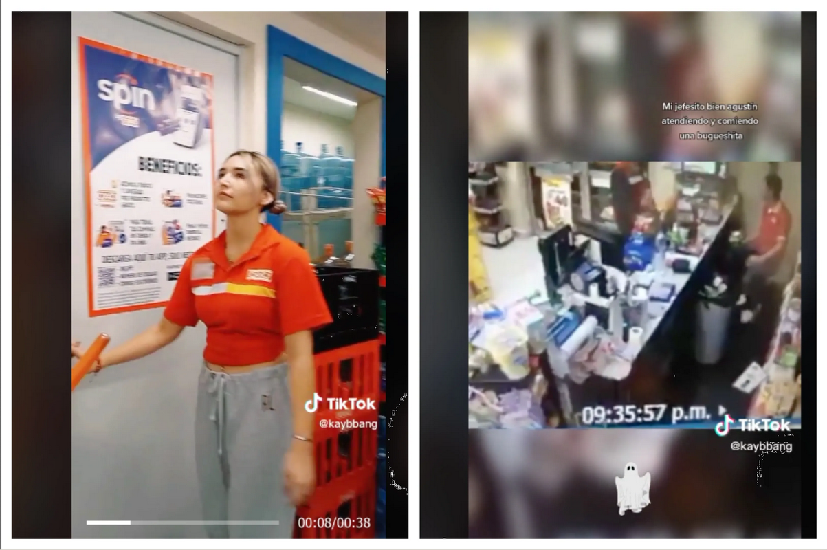 ¿Fantasmas en el Oxxo?, Cajera comparte aterrador momento en Tik Tok