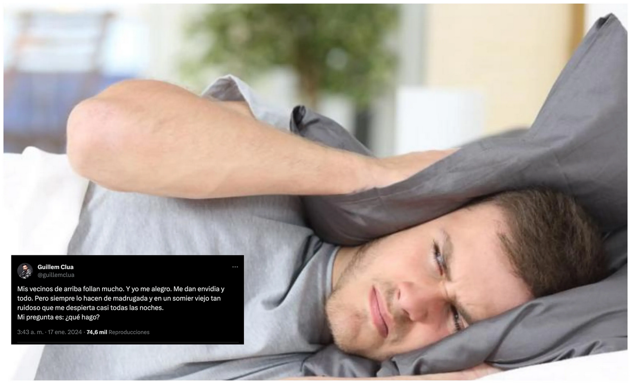 Se queja por los ruidos sexuales de sus vecinos a altas horas de la noche