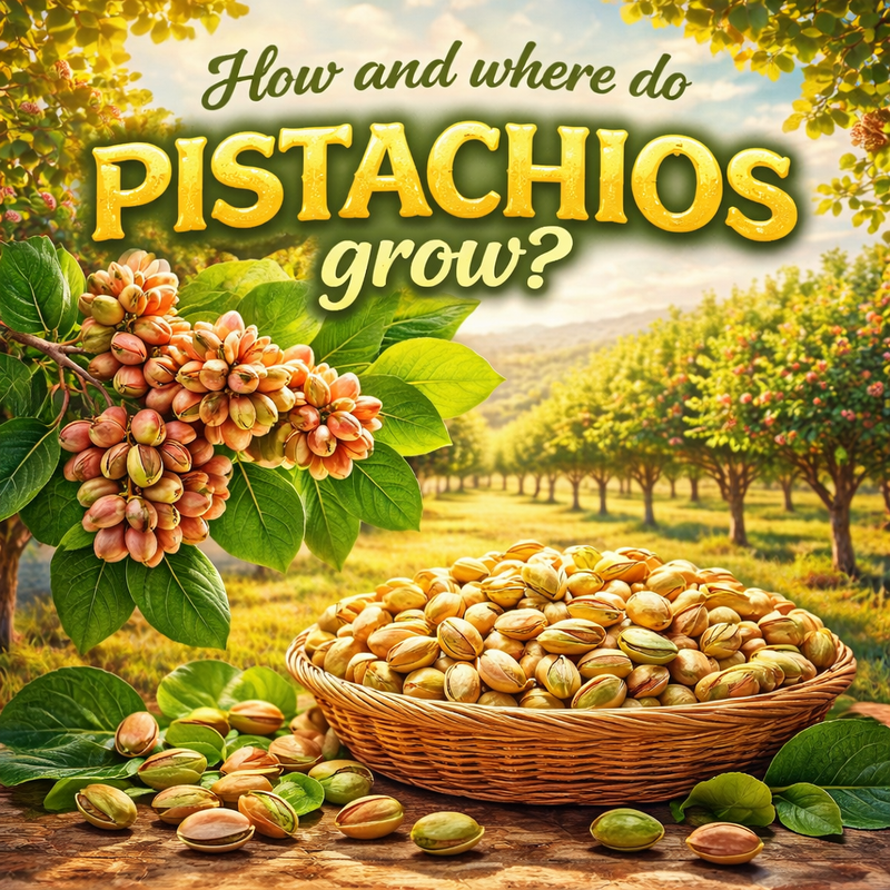 Pistachios Growth - https://abodelook.com/knowledge-hub/how-do-pistachios-grow/