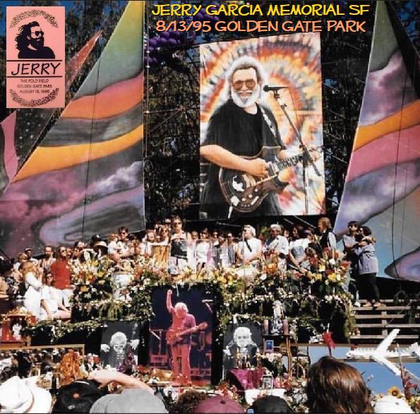 J Garcia Memorial Golden Gate Park San Francisco CA 8 13 1995