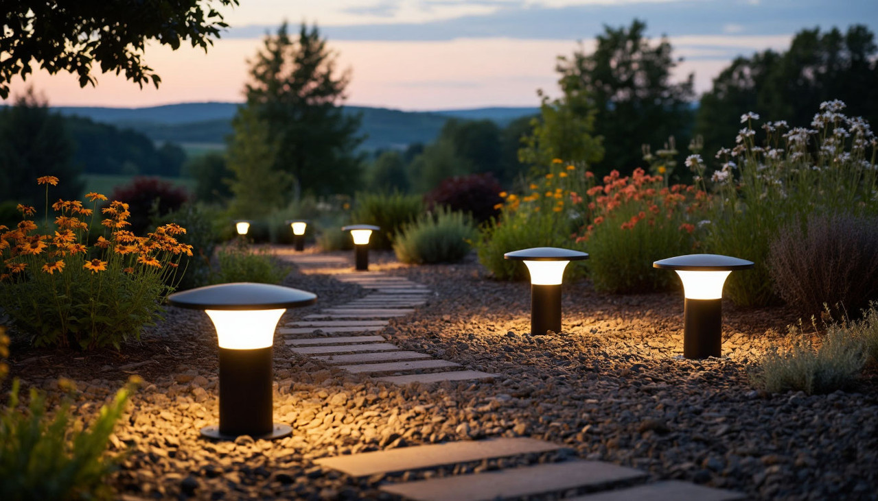 Грунтовый светильник светодиодный