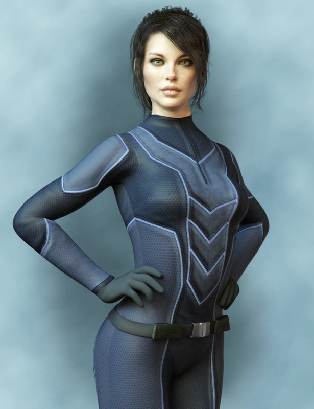 X-Fashion Sci Bodysuit 6 for Genesis 8 Female(s)