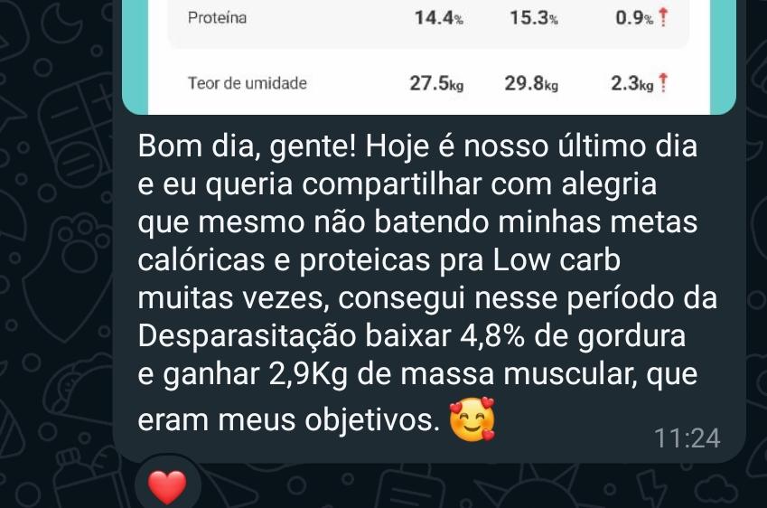 Depoimento de Restauração Metabólica 2