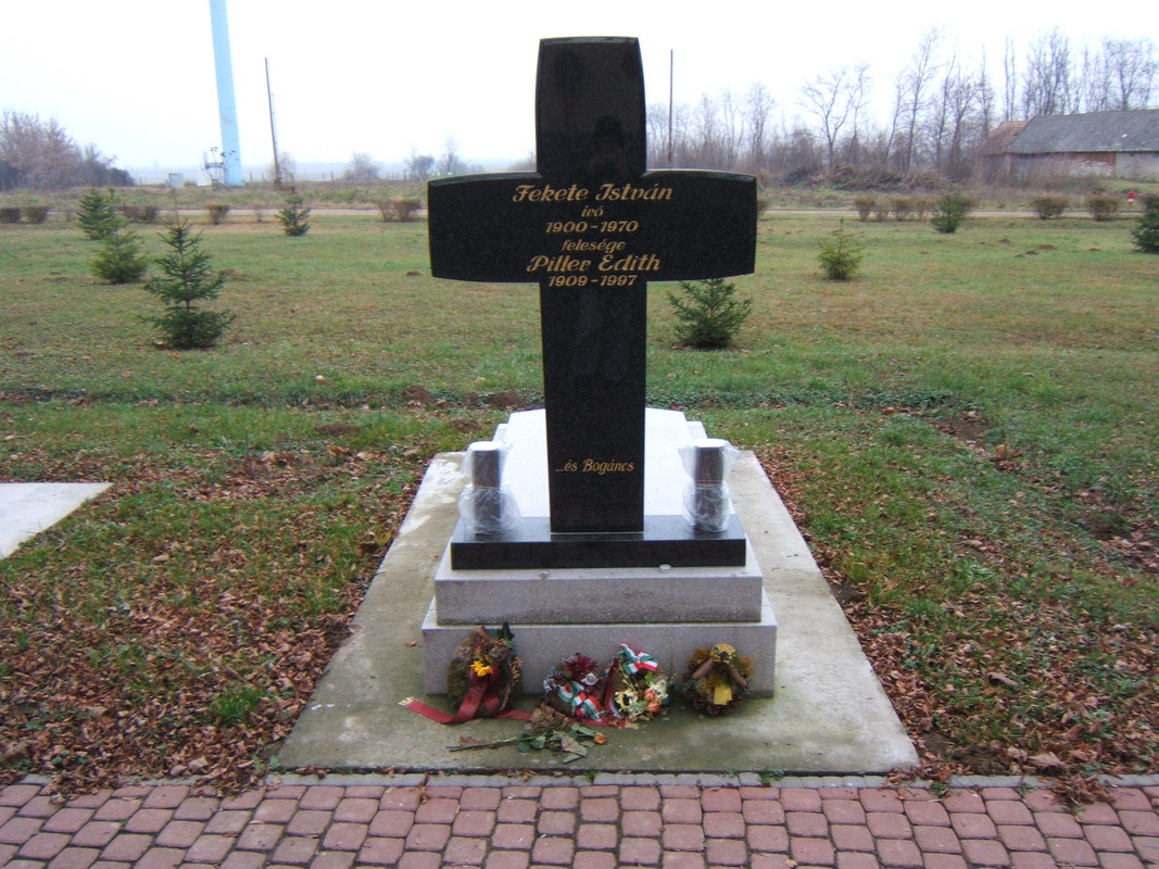 Fekete_István_sírja,_Gölle