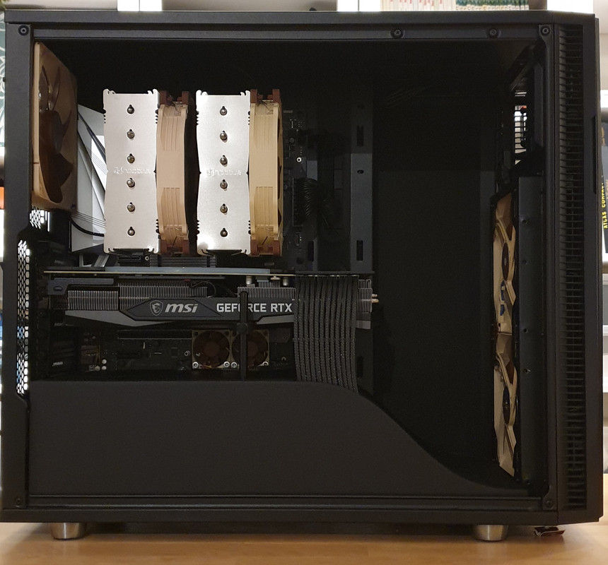 Finally finished optimizing airflow and cable management : r/buildapc