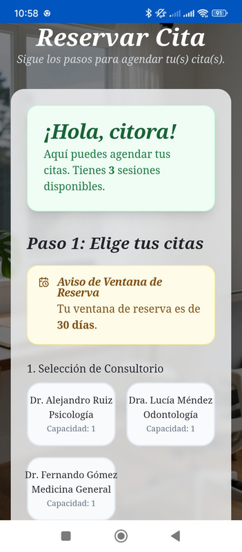 Vistazo de la aplicación 8