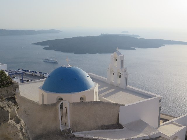 Atenas, Santorini y Mykonos: las joyas de Grecia. - Blogs de Grecia - DÍA 4: Martes 8 de Septiembre de 2015: Santorini (Kamari, Fira y Firostefani) (6)