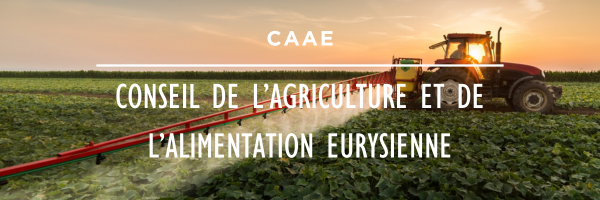 Bannière du Conseil de l'Alimentation et de l'Agriculture Eurysienne