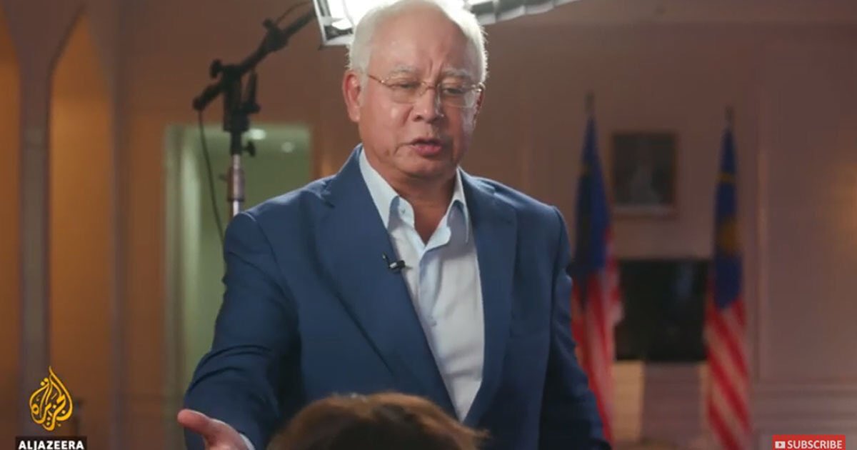 Wawancara Najib di Saluran Al-Jazeera Dapat 'Award' - Deenamik