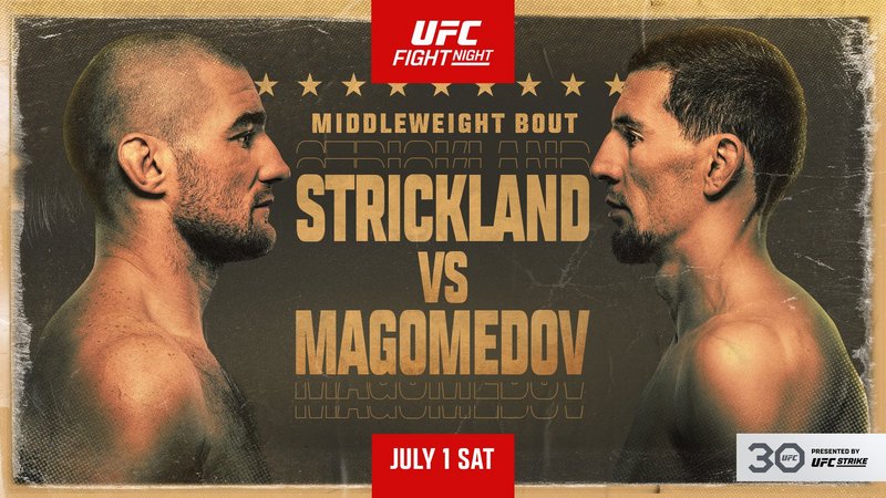 Пуснаха постера за UFC on ESPN: Стрикланд - Магомедов