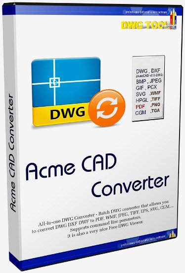 Acme CAD Converter 2019 8.9.8.1487 Acme CAD Converter 2019 8.9.8.1487