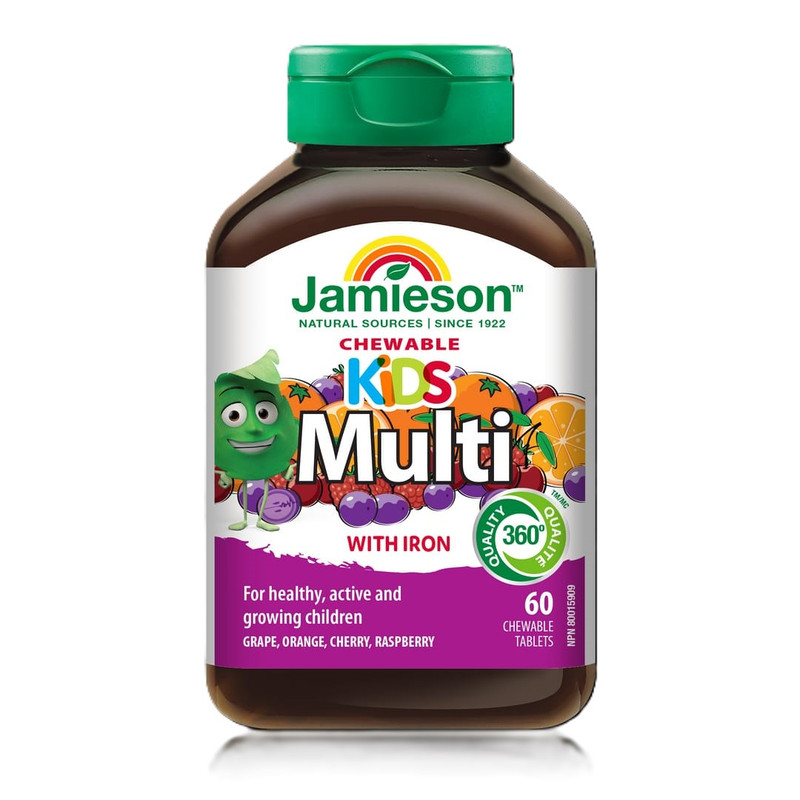 Jamieson Multi Kids Chewable Tabs 60`S