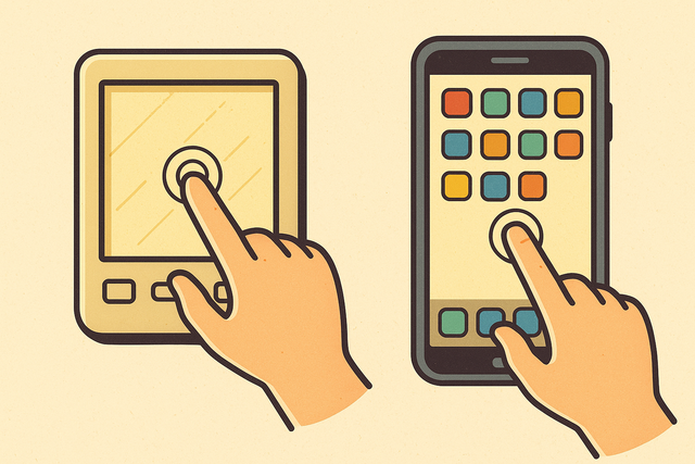 A evolução dos celulares