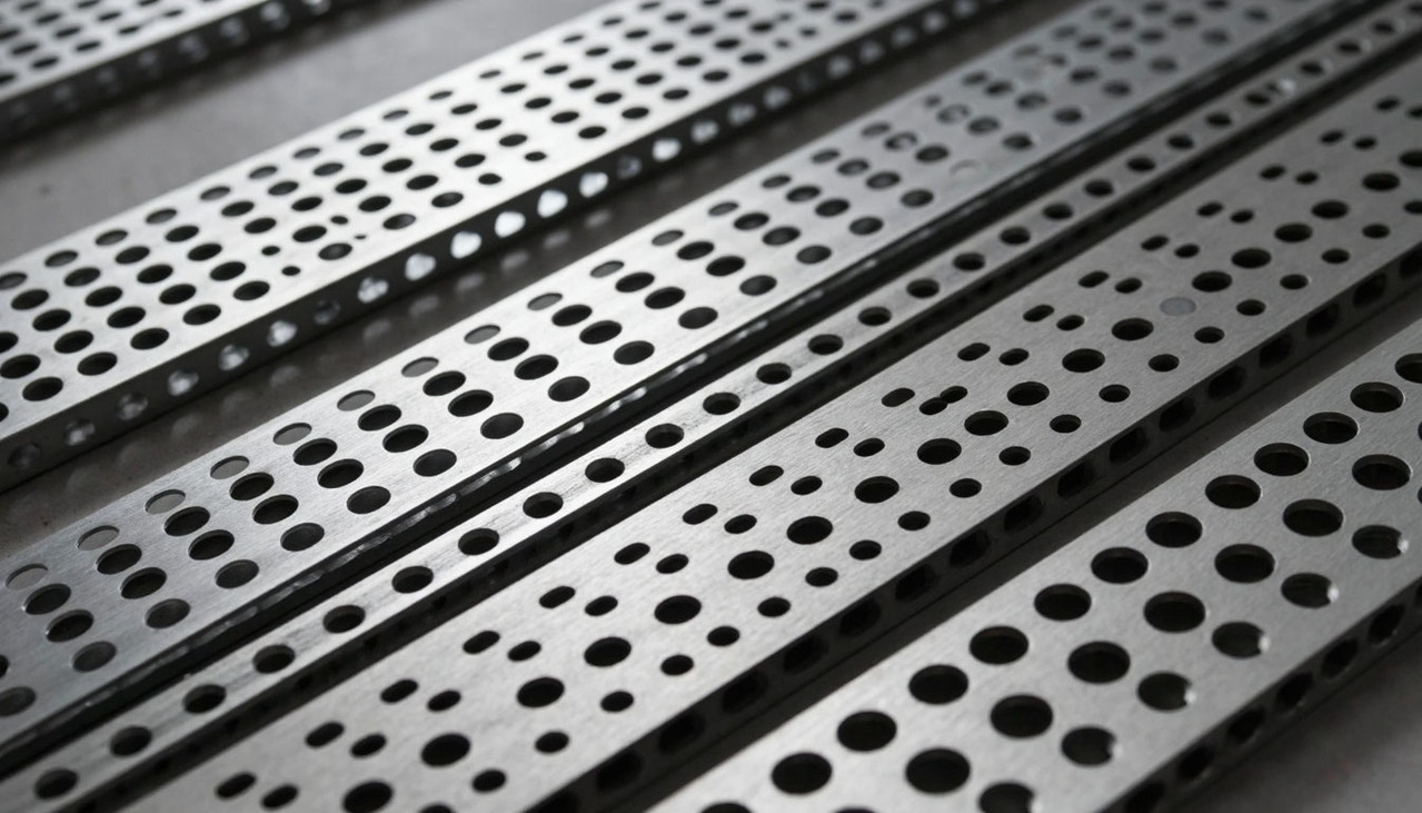 Перфорированная стальная лента