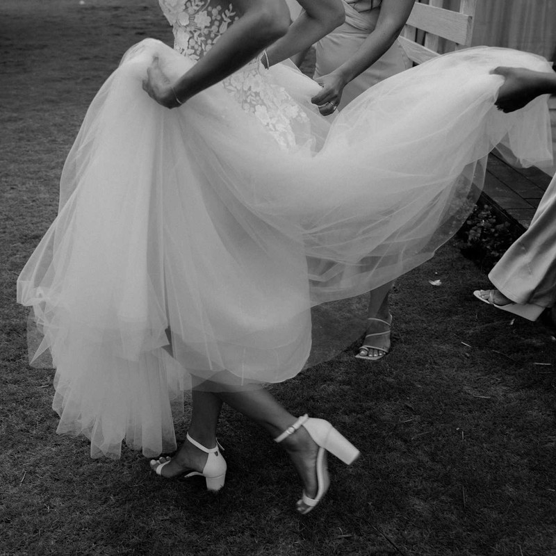 Choose Wedding Gown and Footwear As mentioned through the Weather