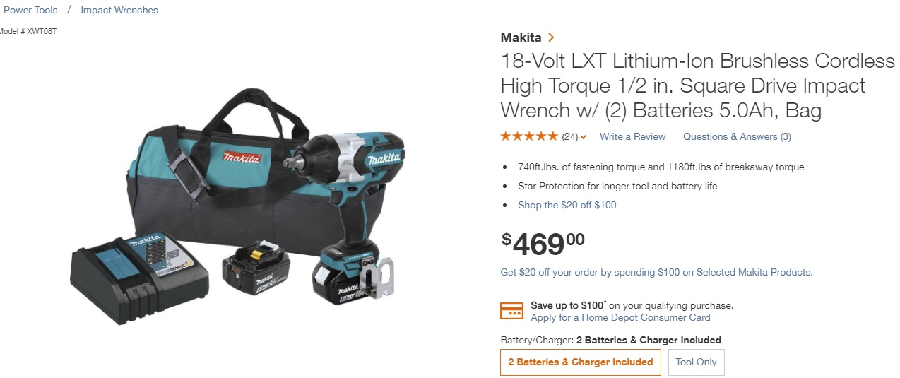 Father's Day sale @ Home Depot Makita2