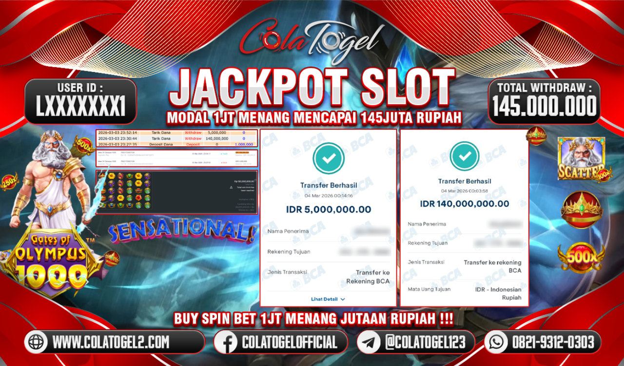 JACKPOT SLOT GACORR!!