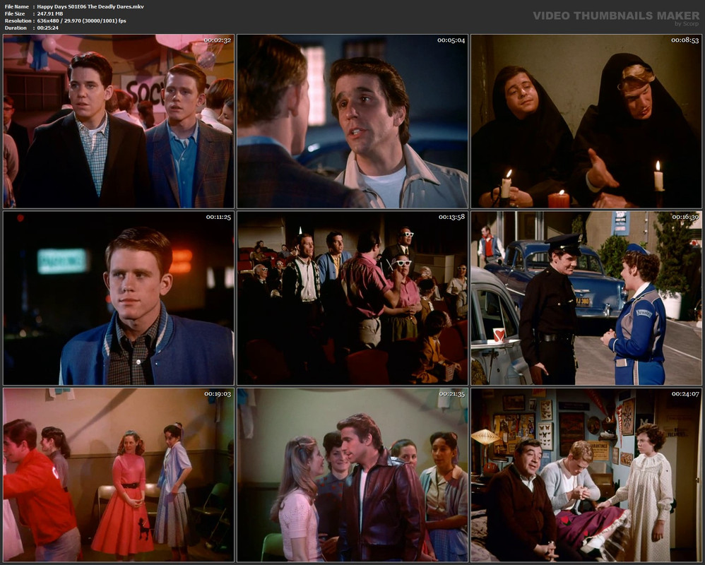 Happy Days S01E06 The Deadly Dares.mkv