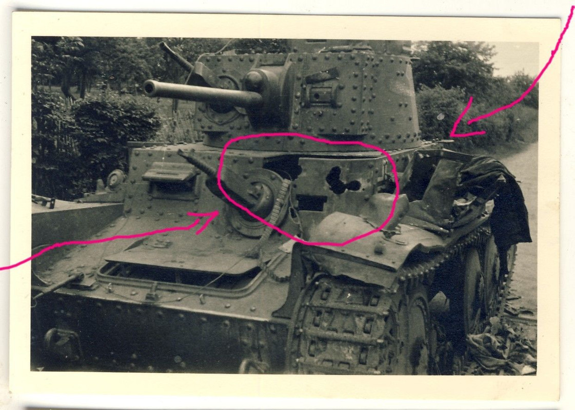 Foto 7 .Pz-Division Tschech. Panzer 38(t) mit Pa