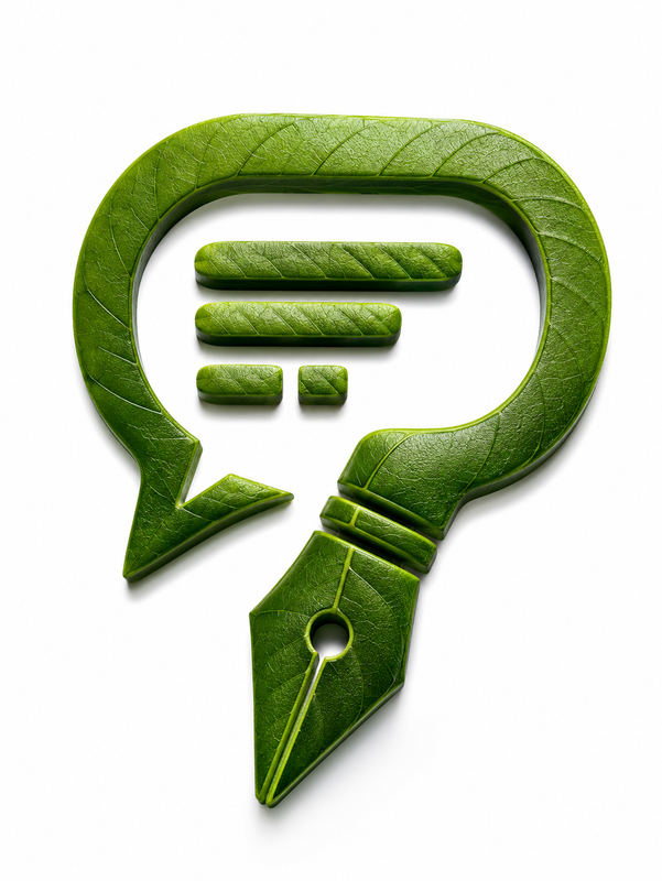 Result of: Rooted Identity: Leaf-Textured Logo