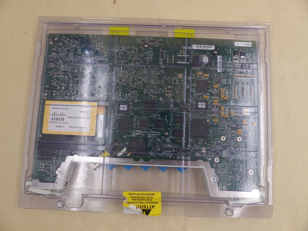 CISCO 15454-40-SMR2-C OTU2MUXPONDER 20PORT EXTENDED PERFORMANCE EXPANSION MODULE