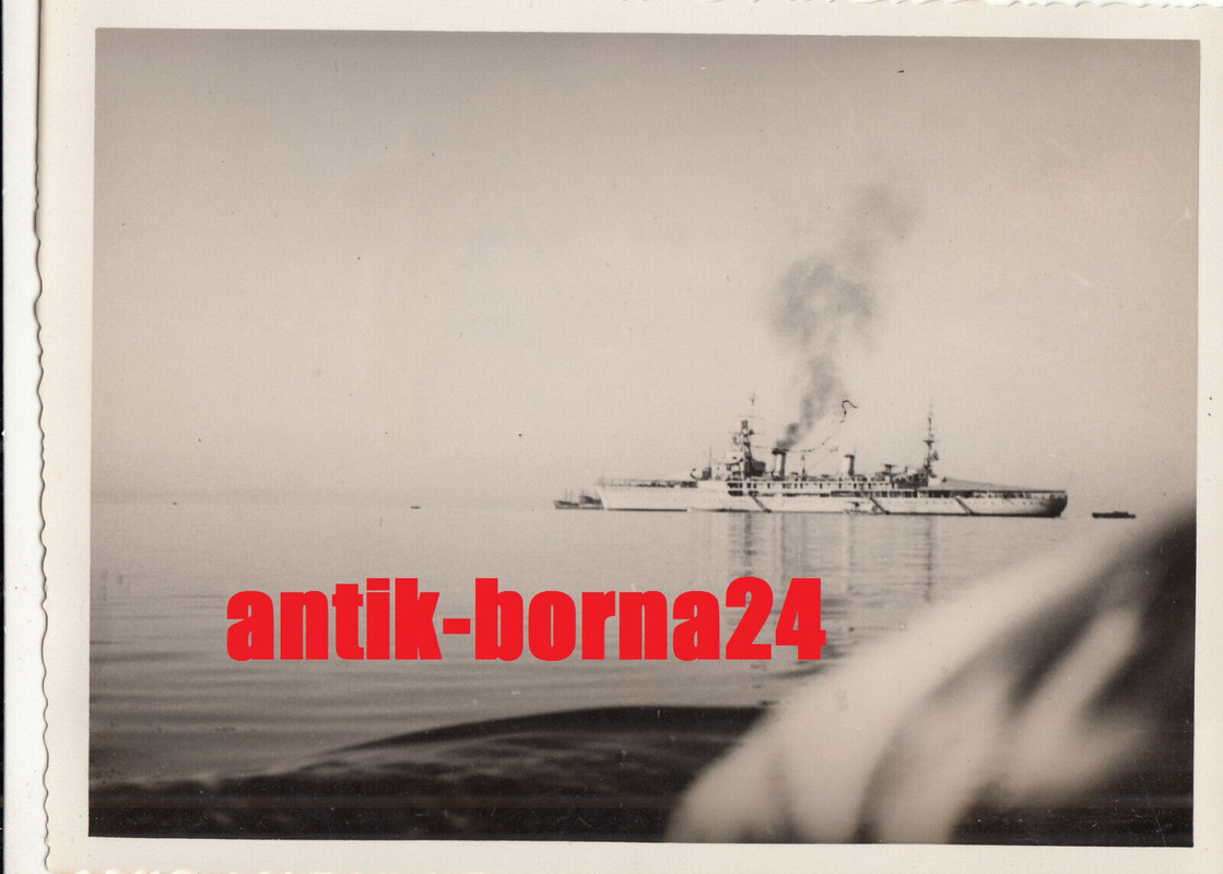 Foto KM Soldat Panzerschiff Deutschland Kriegsschiff französischer Kreuzer G304