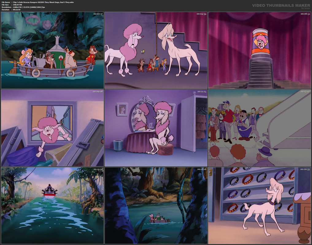 Chip 'n Dale Rescue Rangers S03E05 They Shoot Dogs, Don't They.mkv