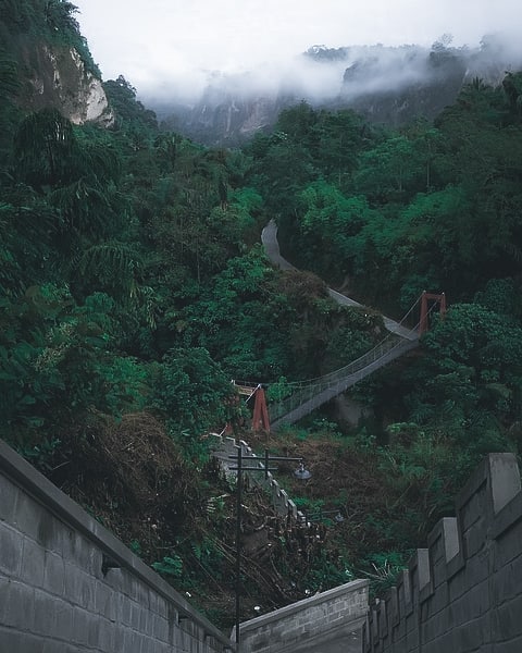 Pemandang Janjang Koto Gadang Bukit Tinggi