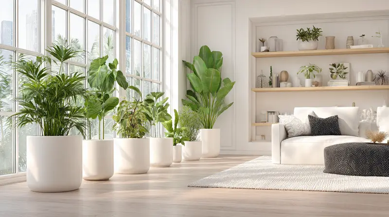 кашпо белое