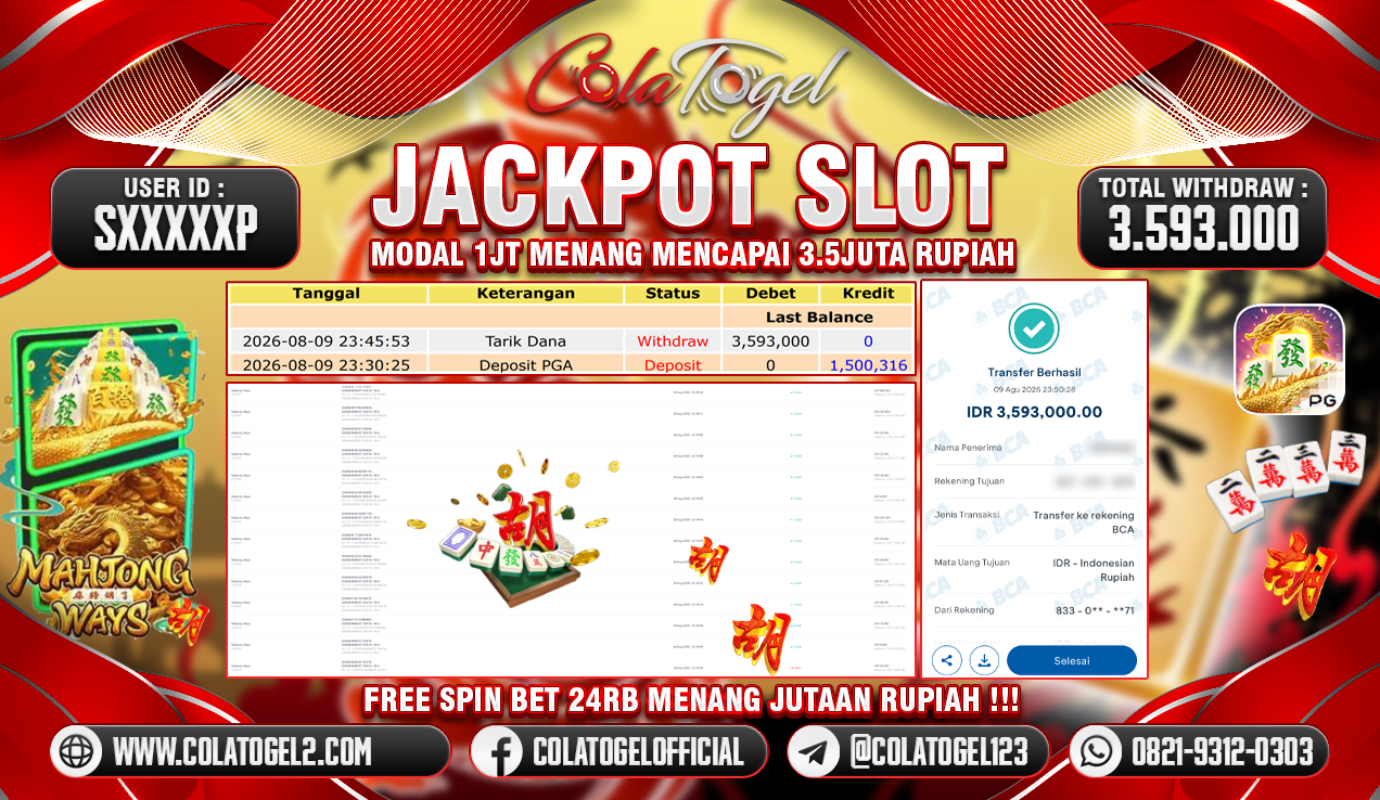 JACKPOT SLOT GACORR!!