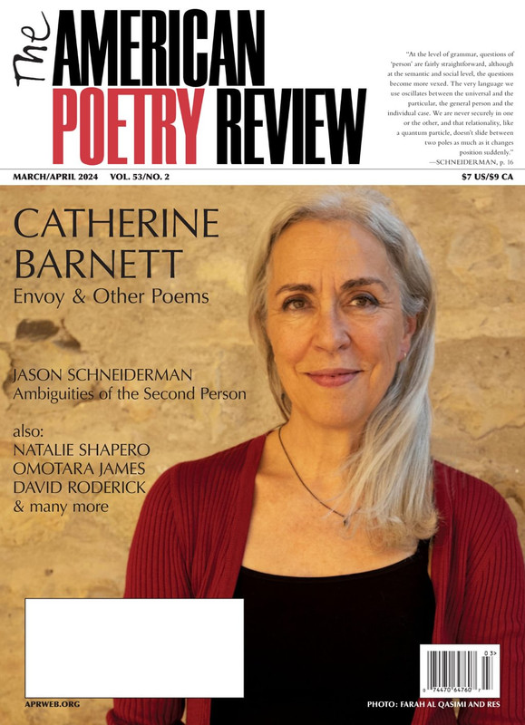 The American Poetry Review - March/April 2024