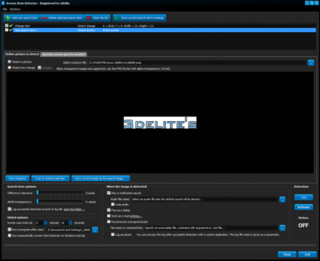3delite Screen Item Detector 1.0.24.34
