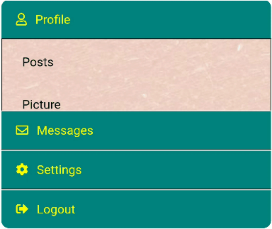 Awesome Accordion MENU HTML AND CSS Codes Free Download By (www.PkCode.IN)