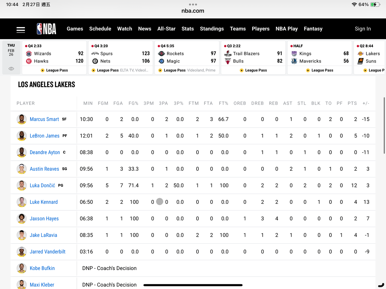 [Live] 湖人 @ 太陽 - 美國職籃 - PTT.BEST 批踢踢爆文 3