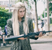 Elf With Rifle